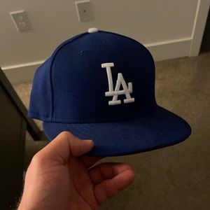 LA Dodgers official on field hat